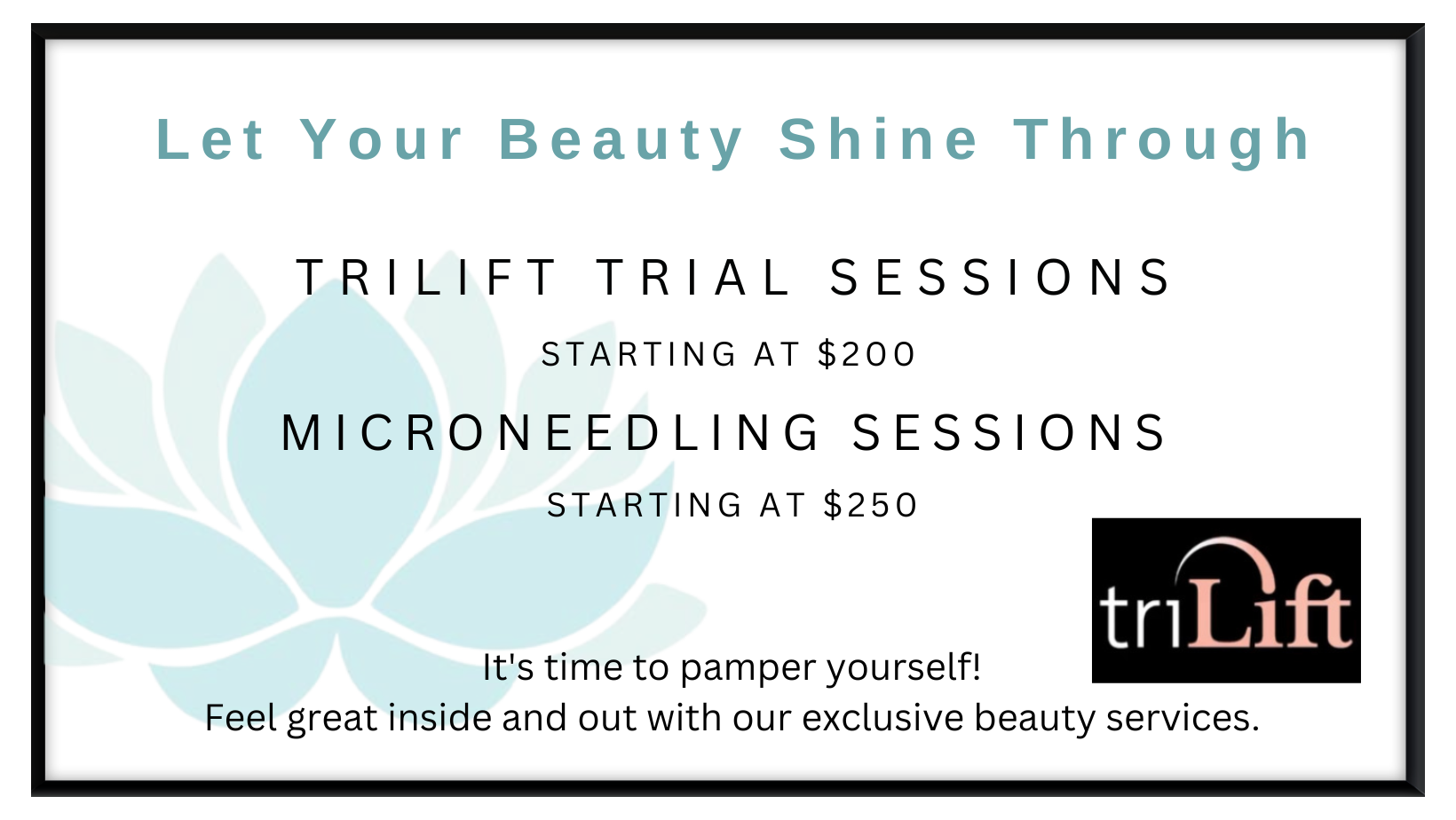 TRILIFT AND MICRONEEDLING SPECIALS